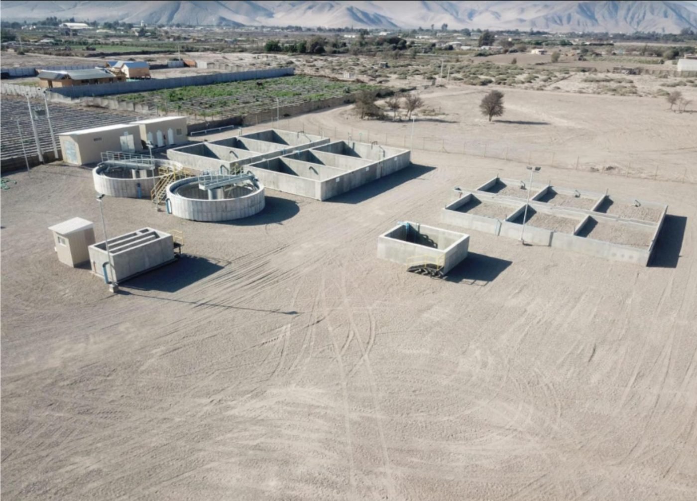 Centro de disposición final de aguas servidas y grasas